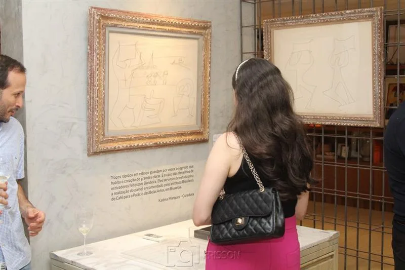 Exposição "Os Papeis de Bandeira"