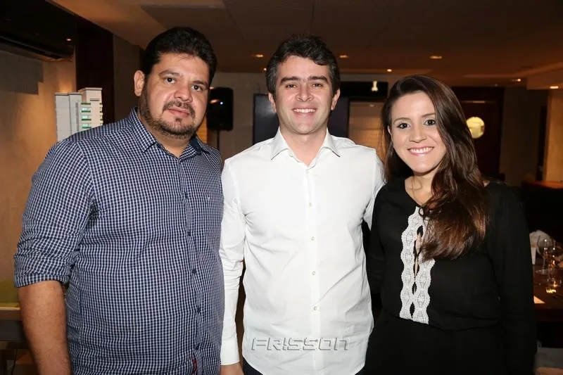 Adriano Alves, Ronaldo Barbosa e Ivina Morais