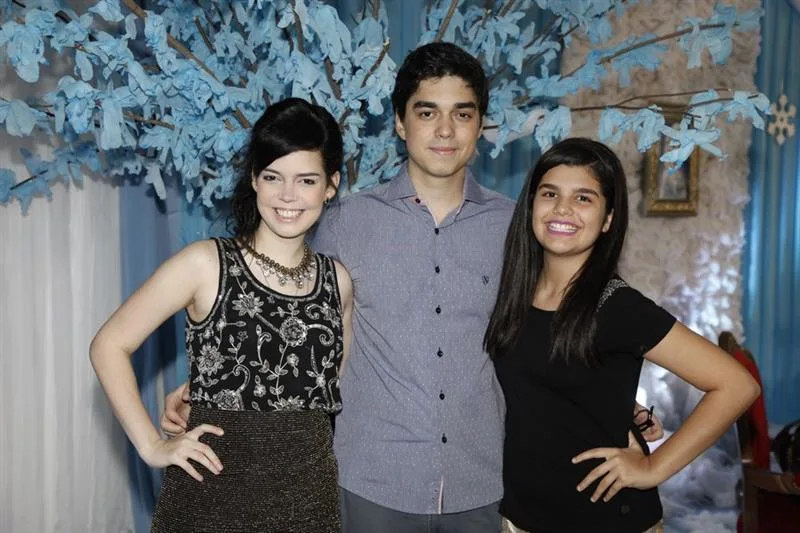 Beatrice e Fernando Melo e Marcelle Câmara
