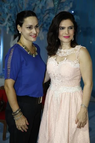 Carmem Pompeu e Fabiana Lustosa