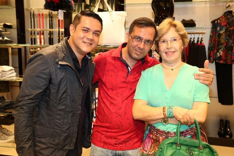 Carlos Souza, Luis Ernesto e Onira Silveira