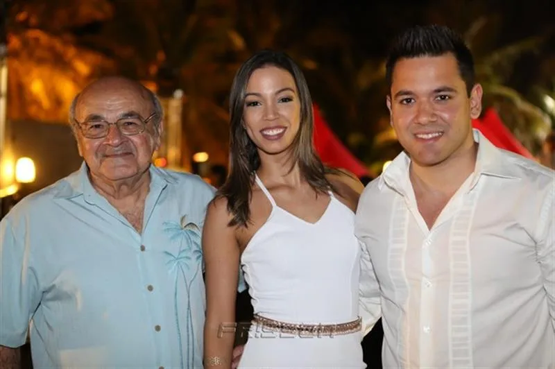 Cacho Galiza, Stelia Moraes e Daniel Galiza