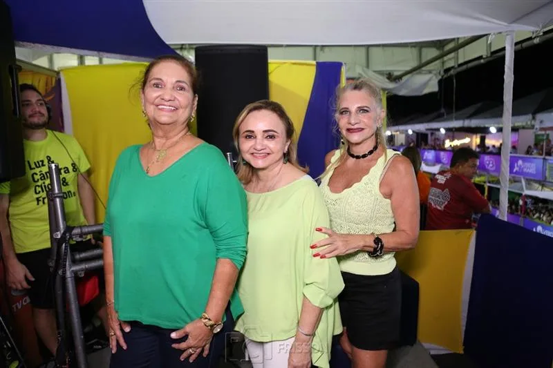 Luzimeire Jordão, Eliane Novaes e Rosângela Dias