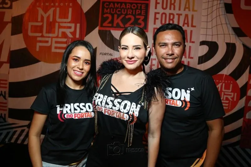 Aline Rodrigues, Gaída Dias e Márcio