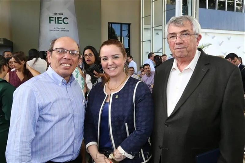 André Montenegro, Nicolle Barbosa e Roberto Macedo