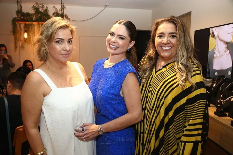 Andréa Guilherme, Desirre Cavalcante e Ana Cristina Guilherme