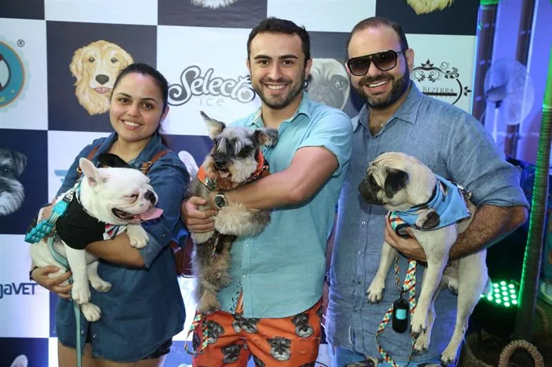 Guilia Marques, Levi Cavalcante e Victor Costa