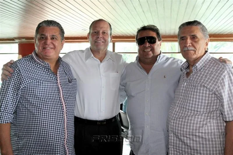 Cleber Cunha, Júlio Ventura, Fernando Fialho e Expedito Borges