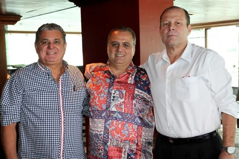 Cleber Cunha, Max Câmara e Júlio Ventura