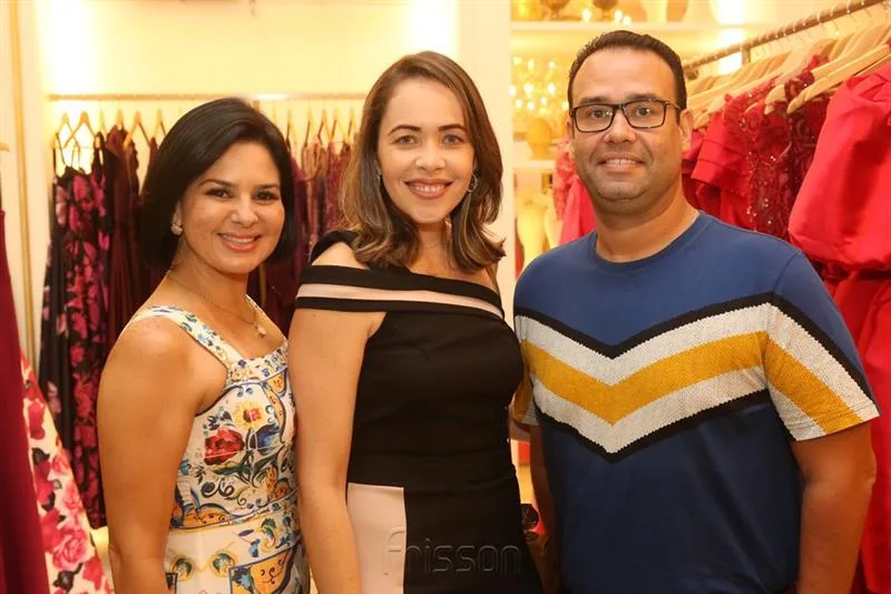 Alessandra Viana, Patricia Sampaio e Raphael Joca