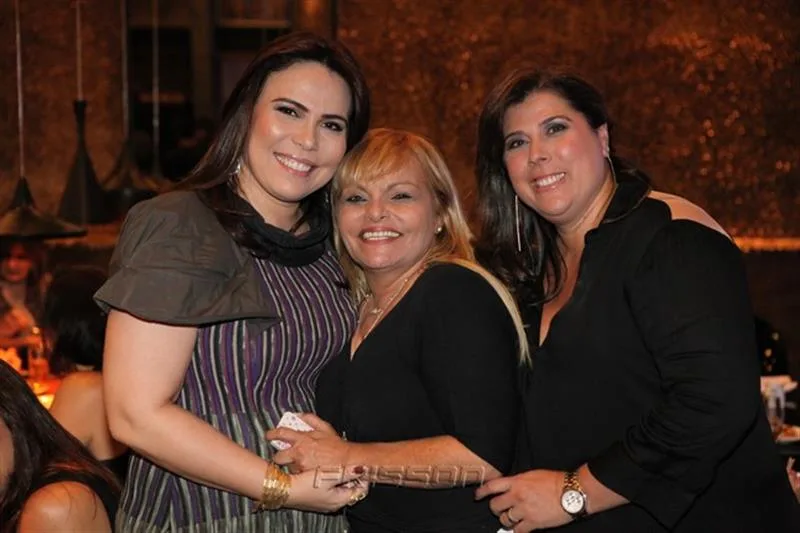 Andrea Rios, Thea Moreira e Nara Amaral