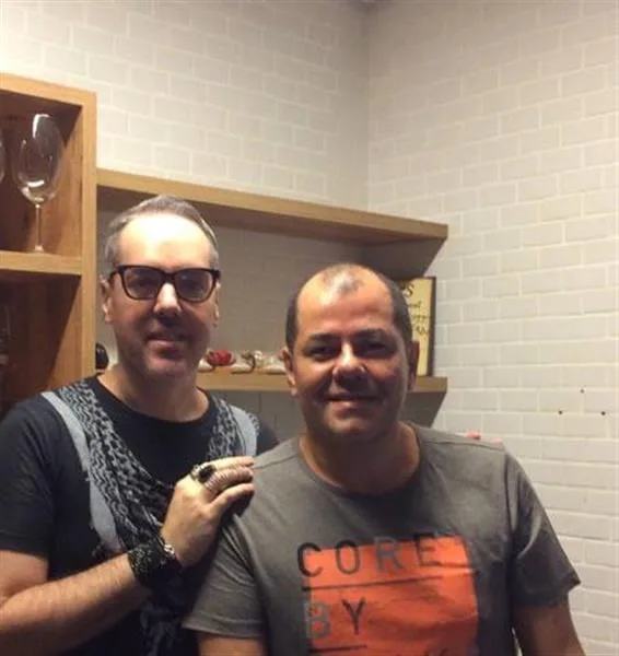 Alysson Aragão e Gilvan Magno