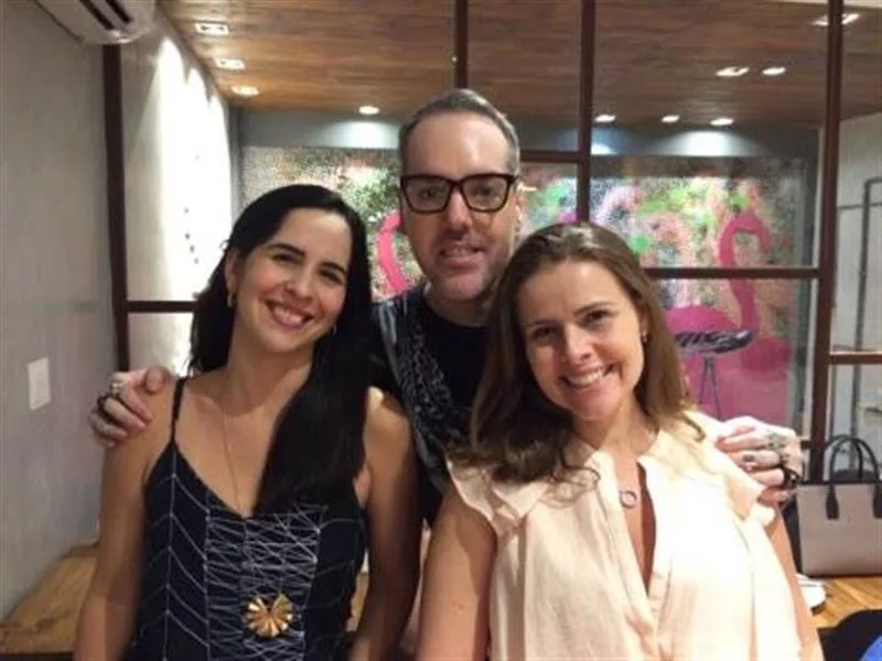 Camila Fiúza, Alysson e Samia Gondim