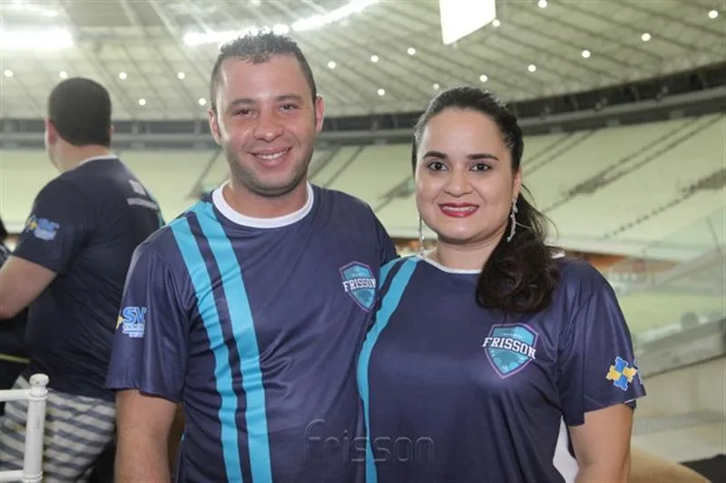 Alae Benazzou e Jamille Brasileiro