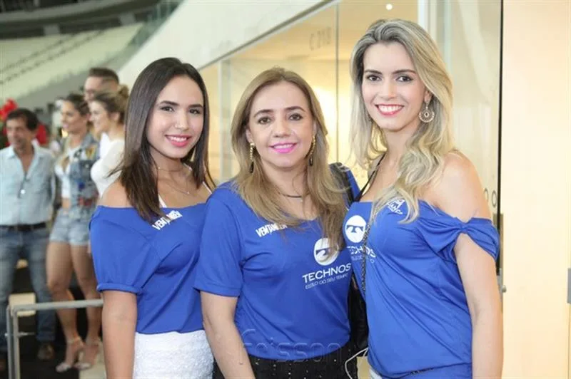 Carol Almeida, Eveline Teixeira e Eurides Araujo