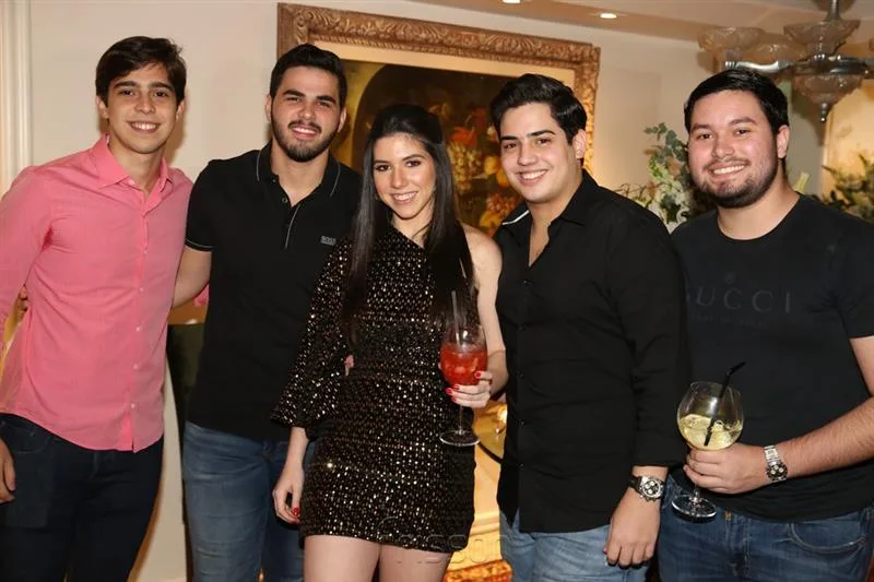 Álvaro Rolim, Igor, Bianca Aragão, Maria Eduarda Sales, Felipe Pinto e Olavo Barros
