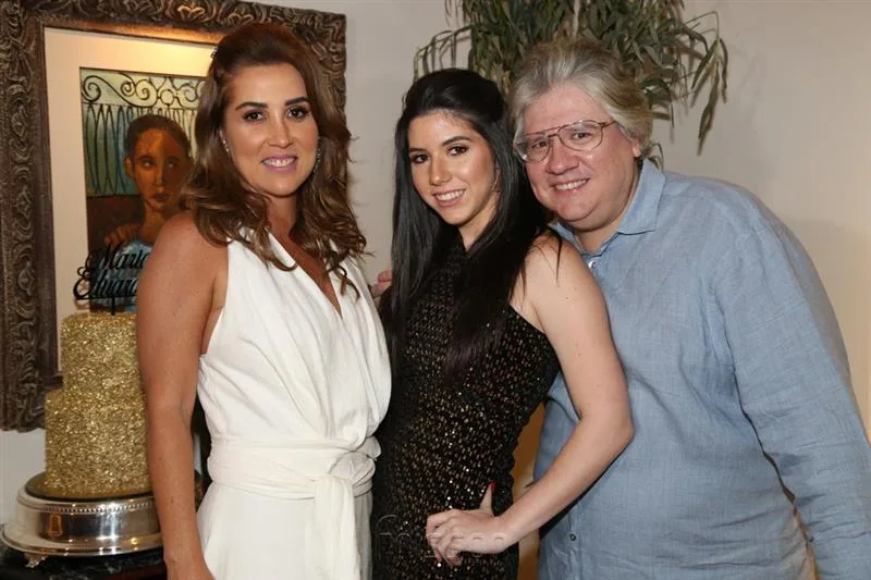 Ana Vládia, Maria Eduarda e Cassio Sales