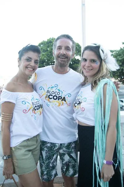 Ana Cristina Villaça, Pedro Guimarães e Paloma Danenberg