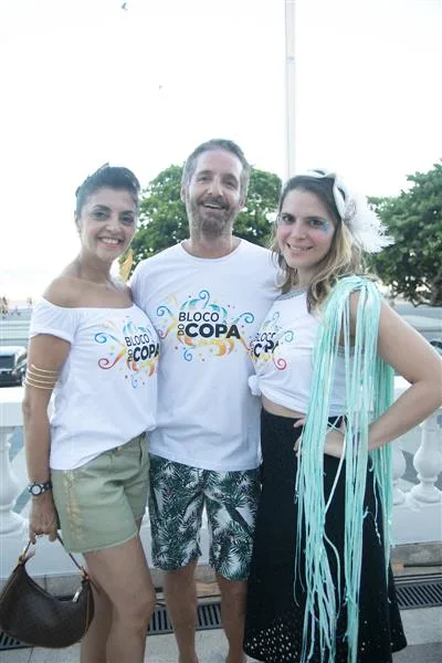 Ana Critina Villaça, Pedro Guimarães e Paloma Danenberg