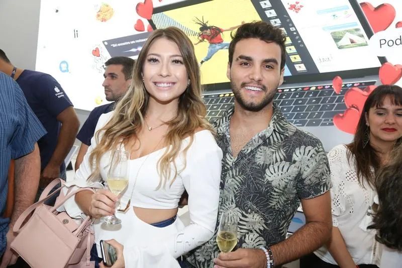 Edith Gomes e Bruno Calaça