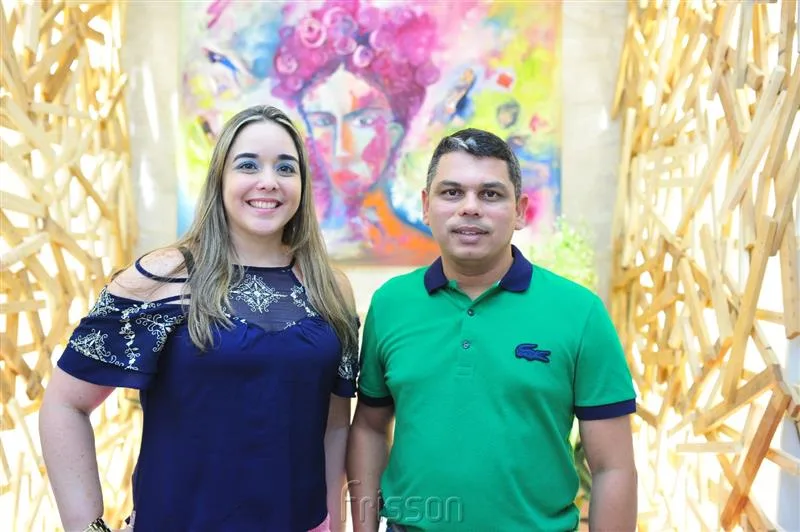 Aline Gurgel e Franzé Gomes