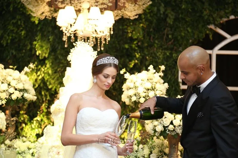 Casamento de Natasha Kryslova e Ari Ferreira