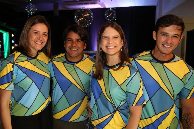 Camila Vasconcelos, Carlos Ponte, Janaina e Fernando Salles