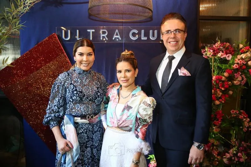 Aline Morais, Michele França e Márcio Paulino