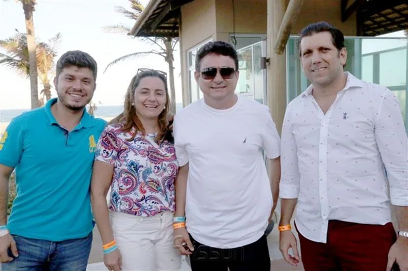 Bernard Lira, Roberta, Reginaldo Crispim e Jonathan Costa