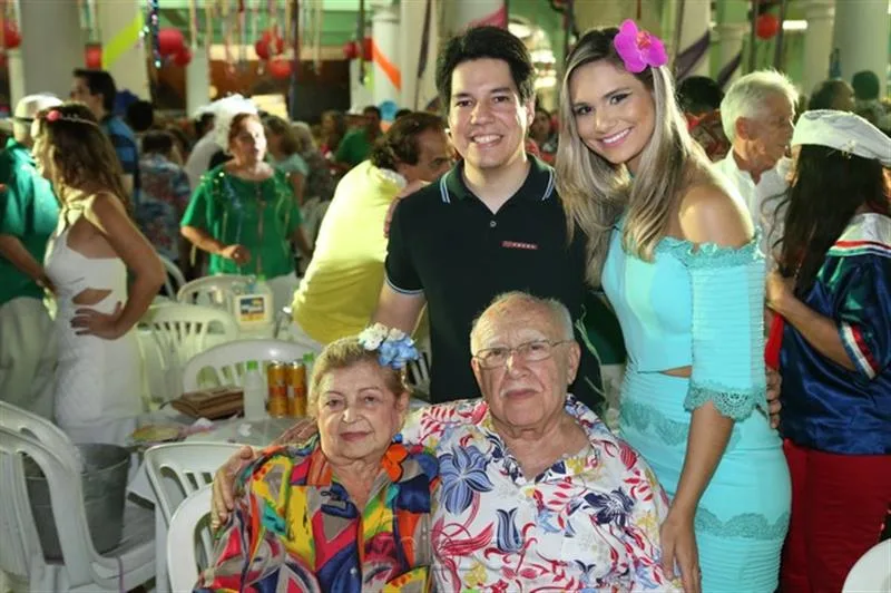 Andrei, Aline, Terezita e Ubiratan Aguiar