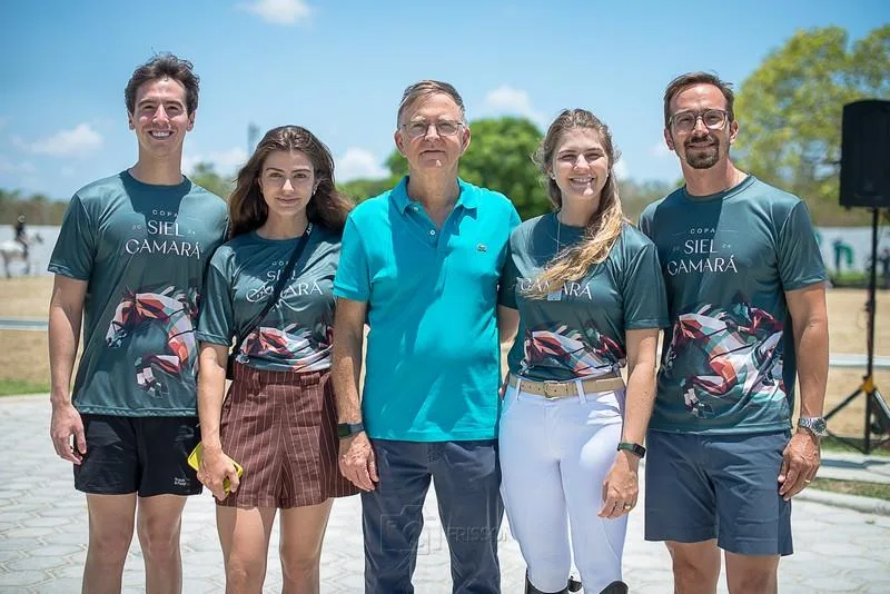 Barnardo Hartmann, Sarah, Haim, Victória Erel e Victor Ventorini