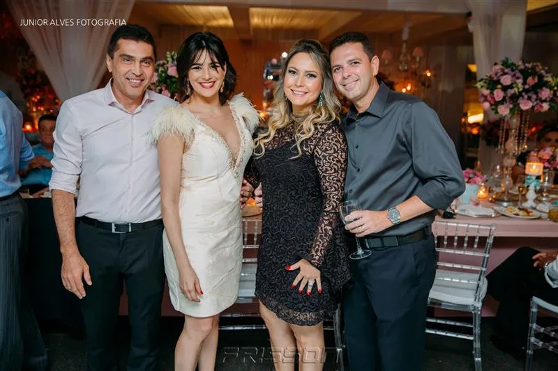 Idézio Rolim, Mariana Canamary, Talynie e Constantino Dias