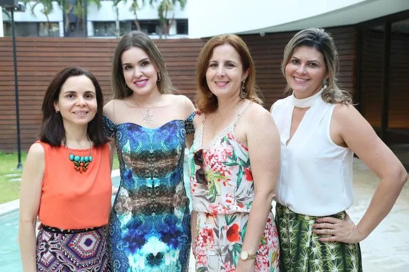 Andréa Albuquerque, Renata Pinheiro, Adriana Simões e Michelinne Pinheiro