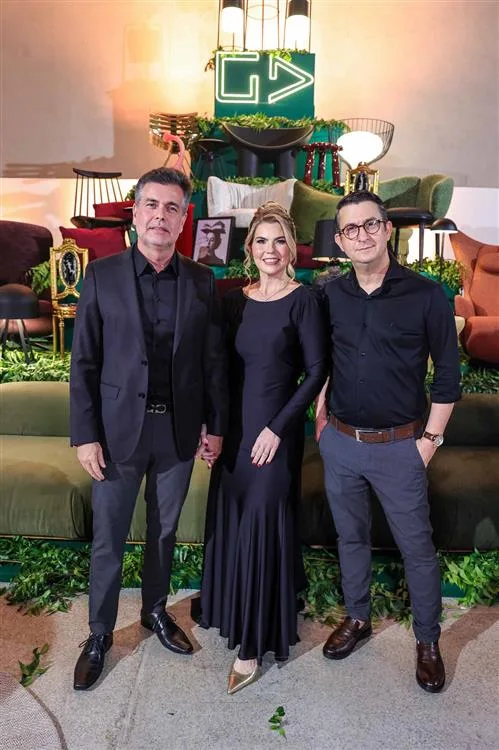 Alexandre Pereira, Lili Meira e Samuel Miceli