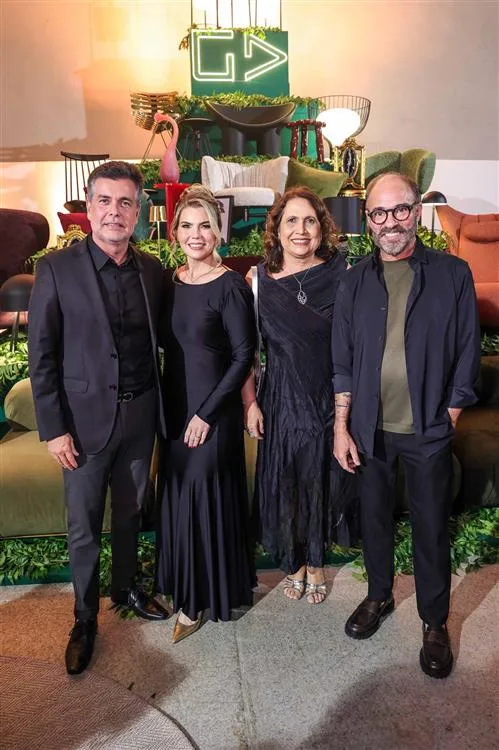 Alexandre Pereira, Lili Meira, Andreia e Marcus Novais