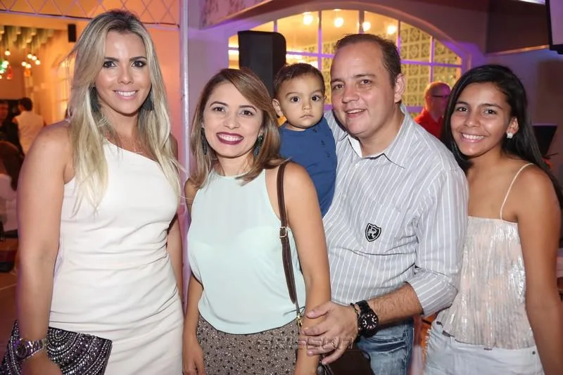 Consuelo Correia, Girla, Francisco e Renato Pispico e Ana Beatriz