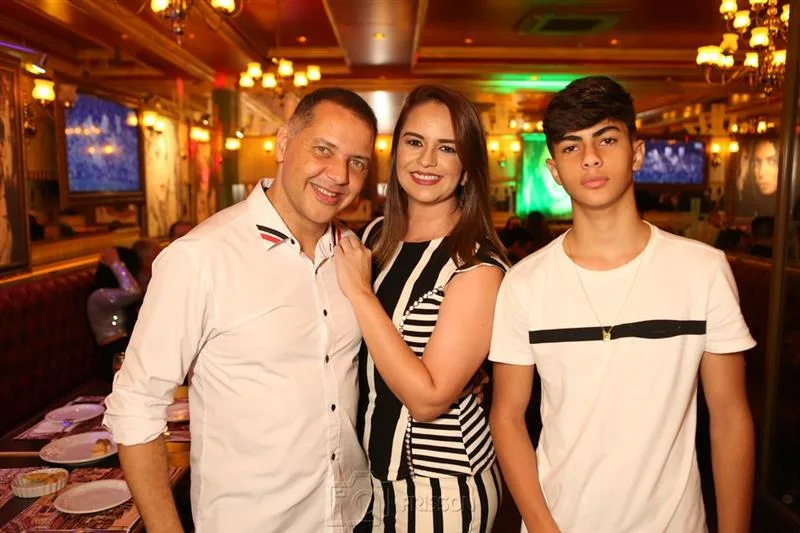 Alessandro Torres, Priscila Aragão e Guilherme Torres