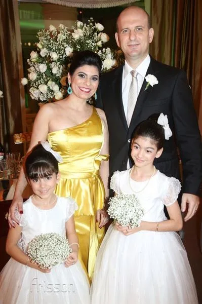 Beatriz, Sofia, Denise e Henrique Casselli