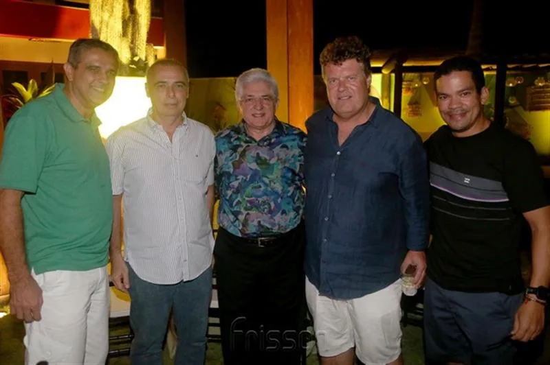 Andre Versosa, Rogerio Torres, Deusmar Queiroz, Evandro Colares e Kaka Queiroz