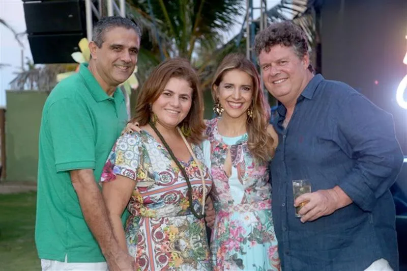 Andre, Islania Versosa, Eliziane e Evandro Colares