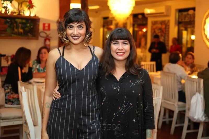 Clara Dourado e Lia Baquit
