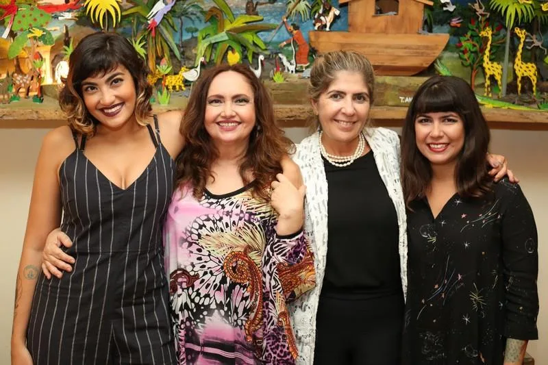 Clara e Lila Dourado, Ieda e Lia Baquit