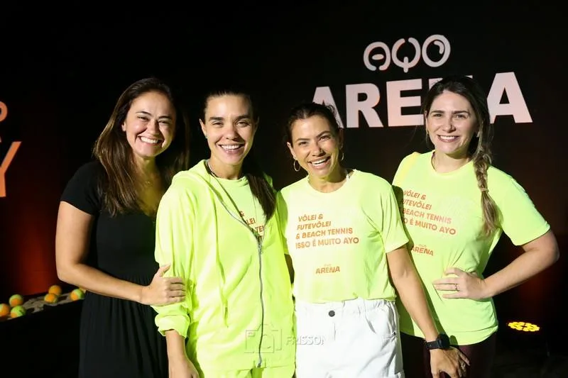 Bia Bezerra, Monique Sales, Vanessa Queirós e Nathália da Escóssia