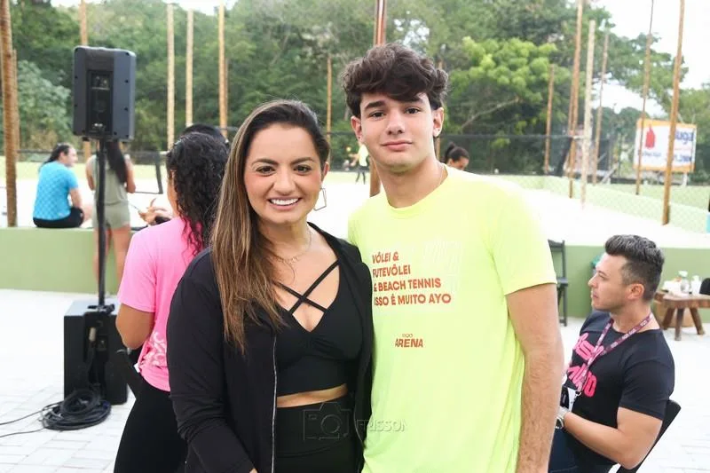 Cleane Fontenele e Vitor Filho