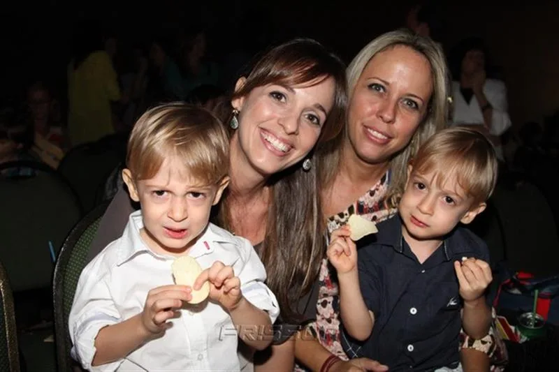 Benjamim, Sara, Raquel e Davi Barreira