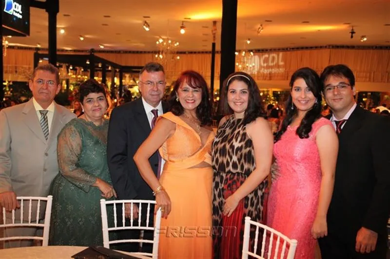 Antônio de Oliveira, Lúcia, Juvenal, Fátima Duarte, Yohanna Amaro, Andressa e Iuri Gurgel
