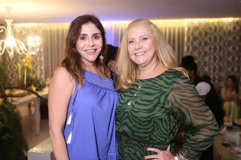 Cristiane Faria e Andrea Delfino
