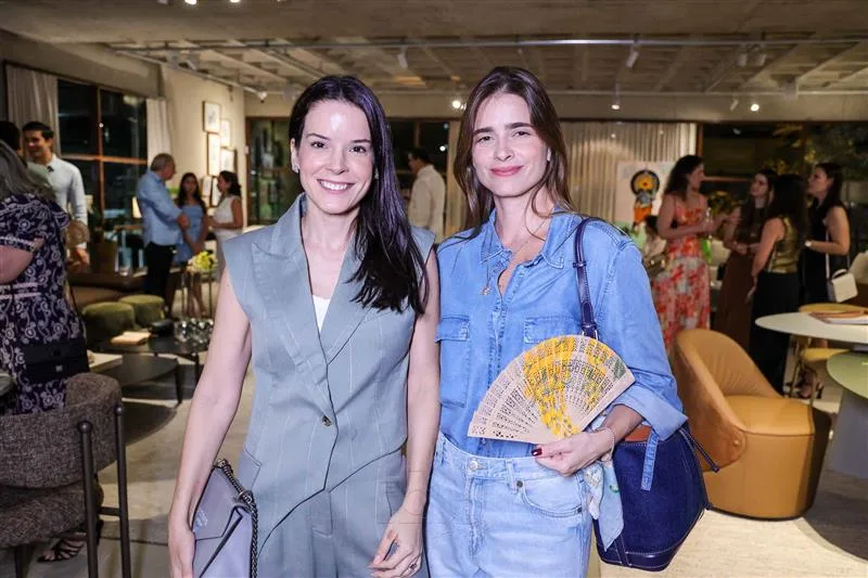 Carlota Fiúza e Gisela Franck