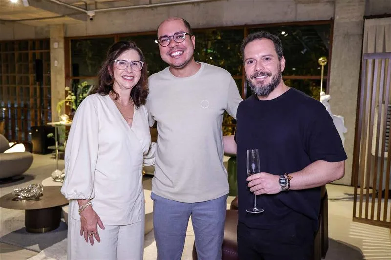 Clenia Cunha, Josafá Neto e JF Dimitri
