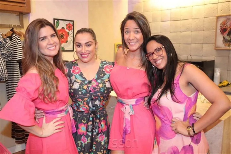 Angélica Moreira, Luciana Uchoa, Luciana Uchoa, Graziella Jordani e Walonia Silva